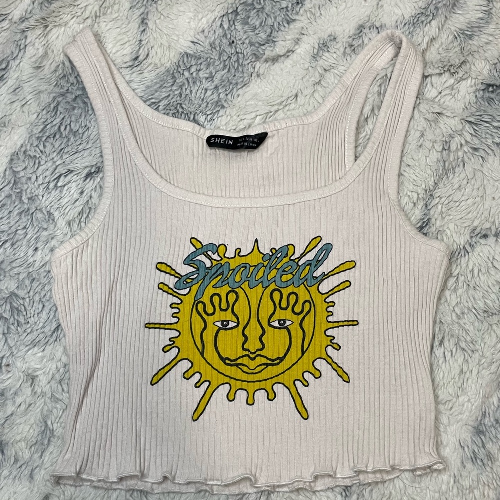 Cropped tank top